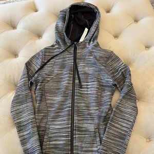Lululemon stripped define hooded jacket